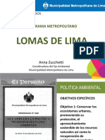 Programa Lomas de Lima - Municipalidad de Lima