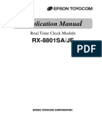 Application Manua: RX-8801SA/JE