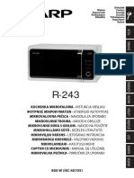 Sharp R-243S Microwave