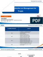 M01. Introduction Au Management de Projet - KPMG