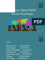 Opini Publik (Sosiologi)