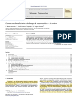 Chrome Ore Beneficiation Challenges and Oppurtunities-A Review-Y. Rama Murthy, Sunil Kumar Tripathy, C. Raghu Kumar