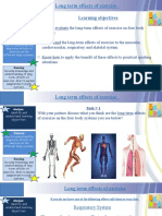 Lesson 10 Long Term Effects of Exercise