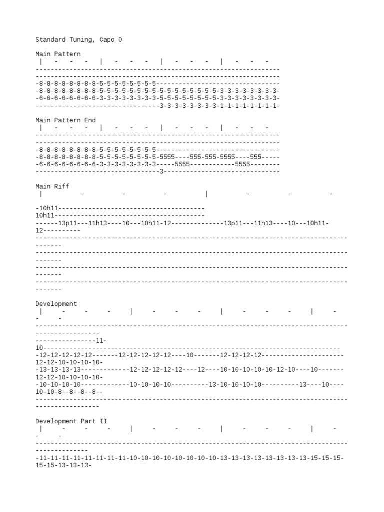 Glass Animals Your Love PDF Song Structure Songs