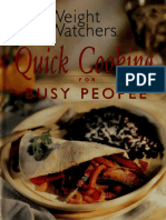 (Weight Watchers Recipe Collection) Cathy A. Wesler (Editor) - Weight Watchers Quick Cooking For Busy People-Oxmoor House (1999)