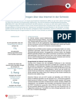 Faktenblatt Beschaffung Von Drogen Über Das Internet in Der Schweiz