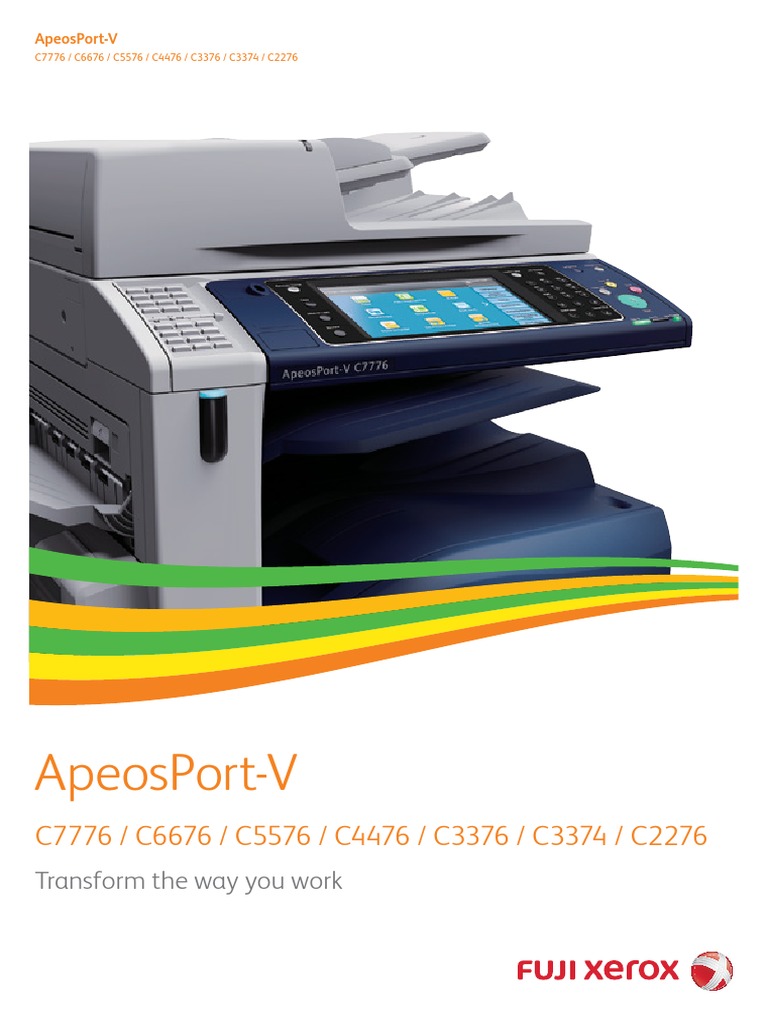 Fuji Xerox c3376, c3375 | PDF | Ios | Image Scanner