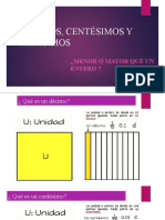 Décimos, Centésimos y Milésimos