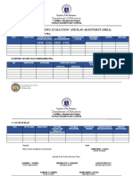 School Monitoring, Evaluation and Plan Adjustment (Smea) Template