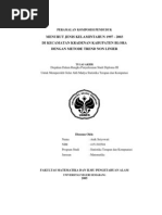 Download Peramalan Komposisi Penduduk Menurut Jenis Kelamin Tahun 1997  2003 di Kecamatan Kradenan Kabupaten Blora Dengan Metode Trend Non Linier by adee13 SN55466215 doc pdf