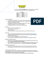 Analysis Paper Guidelines