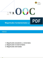 Magnitudes físicas fundamentales y derivadas