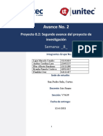 Grupo 2 T8.1 - Segundo Avance Del Proyecto