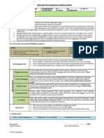 RPP 1 Lembar SOSIOLOGI Kelas XI KD 3.1 - 4.1 Revisi 2020