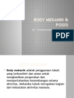 Body Mekanik & Posisi