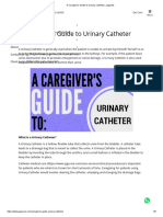 A Caregiver's Guide To Urinary Catheter - Jaga-Me