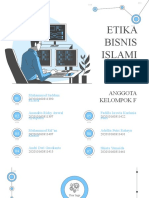 Etika Bisnis Islami Oleh Kelompok F
