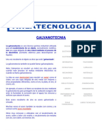 Galvanotecnia Recubrimiento Por Electrolisis