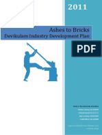 Ashes To Bricks: Devikulam Industry Development Plan