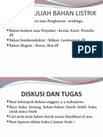 Pertemuan 1 - Materi Bahan Listrik