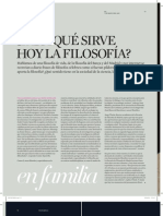 ¿Para Qué Sirve Hoy La Filosofía?