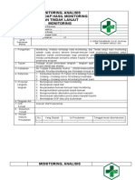 1.1.5.3 SOP Monitoring, Analisis Terhadap Hasil Monitoring Dan Tindak Lanjut Monitoring