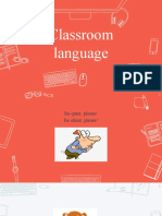 1. Classroom language