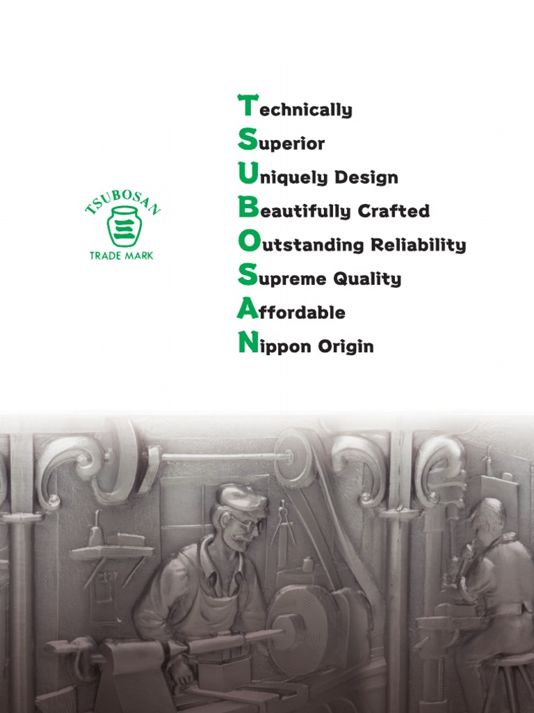 Tsubosan Catalog Japan