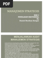 Download BAB 3 Penilaian Eksternal by Daniel Rosihan Siregar SN55467910 doc pdf