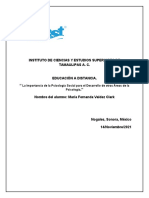 La Importancia de La Psicología Social para El Desarrollo de Otras Áreas de La Psicología