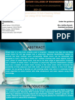 VLSI Implementation of Anti-Clashing Wheel Chair Using RFID Technology