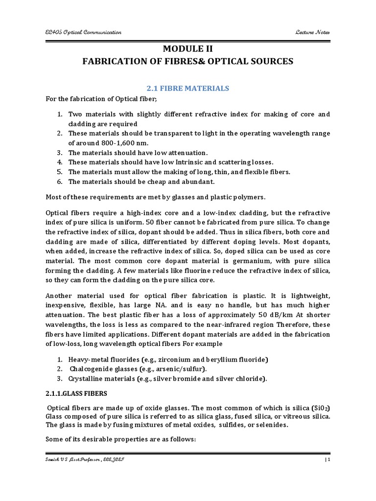 Module II PDF Optical Fiber Band Gap