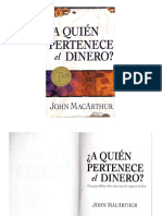 A Quien Pertenece El Dinero Jhon Macarthur