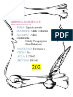 Espectroscopia Al Infrarrojo (Trabajo Grupal) .