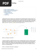 Introduction To Verilog: What Is A Hardware Schematic ?