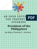 An Open Letter To The Upcoming President