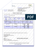 Lic Premium Reciept