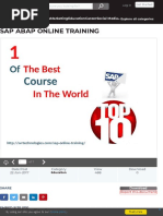 Sap Abap Online Training - (PPTX Powerpoint)