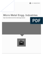 Micro Metal Engg. Industries
