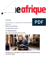 Jeune Afrique Enquête Sur Les Réseaux Soros 11-JUIL-2017