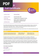 OCPP 1.6 Full Certificate: Greenlots