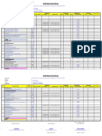 Progress Material: VOL Keterangan VOL VOL Kontrak