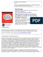 Dysgraphia REHABILITACION