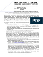 Pengumuman Jadwal Pelaksanaan Seleksi SKD CPNS Dan PPPK Non Guru Kab. Parigi Moutong 2021