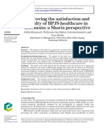 Improving The Satisfaction and Loyalty of BPJS Healthcare in Indonesia: A Sharia Perspective