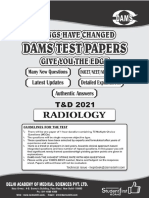 T& D 2021 Radiology - Ques