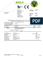 Drahtseilwerk GMBH: Werksbescheinigung / Herstellererkl