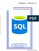 SQL - Full Notes