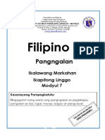 FILIPINO-1 Q2 Mod7