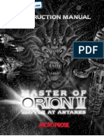 Master of Orion II - Manual - PC